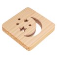 thumbnail image 4 of Luz de noche LED 3D fuente de alimentación USB de madera de pino diseño hueco luz LED 3D de madera blanca cálida para sala de estar LYUMO Otros, 4 of 8