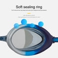 thumbnail image 6 of Swimming Goggles for Men/Women UV Anti Fog Mirrored Swim Goggles Silicone Swim Cap, 6 of 8