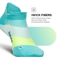 thumbnail image 5 of Feetures Elite Ultra Light Cushion Ankle Socks - Sport Sock with Targeted Compression - Aqua Surf, L (1 Pair), 5 of 7