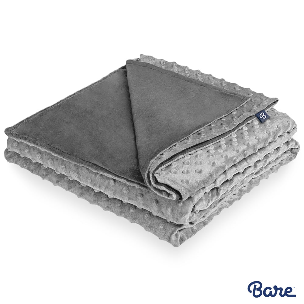 Bare Home Duvet Cover for Weighted Blanket (60"x80") Blanket Cover