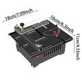 thumbnail image 3 of 2025 Mini Table Saw for Crafts, 100W Portable Multi-Functional Table Saw with 7-Speed Adjustable Cutting, 0-90° Angle, for Wood, Acrylic, PCB, DIY Projects, 3 of 6
