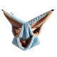 thumbnail image 1 of Small Animals Hammock, Ferret Sugar Glider Triple Bunk Bed Cage Warm Plush Hanging Hammock Bed Hideout for, 1 of 5