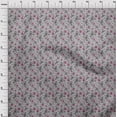 thumbnail image 4 of oneOone Rayon Gray Fabric Jacobean Floral Craft Projects Decor Fabric Printed By The Yard 56 Inch Wide, 4 of 4