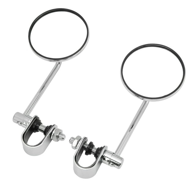 Espejo Lateral De Motocicleta, Espejo Retrovisor De Motocicleta De Visión Clara, Antioxidante De Alta Dureza Para Motos Retro