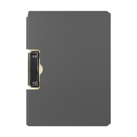 Chanana Clipboard Folder, A4 Foldable Clipboard with Horizontal/Vertical Metal Clips, Foldable Binder Clipboards, File Cover Folder Clipboards, Black