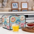 thumbnail image 6 of Fotbe Colorful Donut for Four Slice Toaster Cover, Fingerprint Protector, Super Soft Appliance Cover And Dust Cover,Bread Dust Cover & Fingerprint Protection, 6 of 7