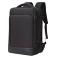 thumbnail image 3 of Fiudx Ofertas y liquidaciones Mochila de viaje extra grande para hombres y mujeres, 40 L ampliable aprobada por aerolínea, mochila de viaje de negocios para vuelo, maleta equipaje mochila, 3 of 7