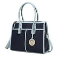thumbnail image 1 of MKF Collection by Mia K. MKF-X762NV-LBLU Livia Satchel Bag, 1 of 1