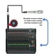 thumbnail image 3 of Preamplificador De Micrófono Dinámico, Conector XLR Macho Hembra De 3 Pines Preamplificador De Micrófono Reducción De Ruido Delgada Para Grabaciones De Estudio, 3 of 7