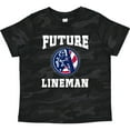 thumbnail image 3 of Inktastic Future Lineman Boys Toddler T-Shirt, 3 of 5