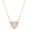 Gold - White Created Opal, variant on Black Heart Necklaces for Women - Druzy Gold Chain Necklaces