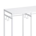 thumbnail image 4 of Glavbiku Portable Wardrobe Clothes Rack with Mesh Storage and Oxford Cloth Storage Bag,White,Adult, 4 of 9
