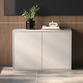 thumbnail image 2 of NessCarsti Modern Storage Cabinet with Drawers and Shelves for Kitchen, Dining Room, Living Room Coffee Bar Cabinet, White (B31.4″), 2 of 9