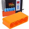 thumbnail image 2 of Veeki Battery Welding Clamp, 2PCS Industrial Plastic Adjustable 18650 Battery Pack Spot Battery Container Welding Fixing Clamp,Welding Fixing Accessory Adjustable Battery Storage (4-Section)-0518, 2 of 5