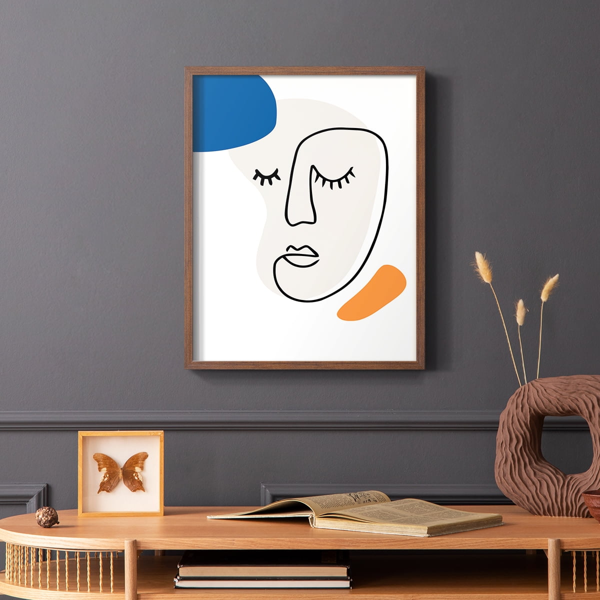 Matisse CCXCIV in Solid Wood 8 x 10 Framed Print