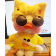thumbnail image 1 of Newest Soft Cute LaLafanfan Cafe Duck Plush Toy Stuffed 30cm Kawaii White Duck Doll Animal Birthday Gift for Kids Children GirlW30cm He Qiyong unisex, 1 of 1