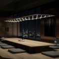 thumbnail image 2 of Sonneman 1896.C Constellation Galaxy Matrix 74" Wide Led Suspension Multi Light Pendant -, 2 of 5