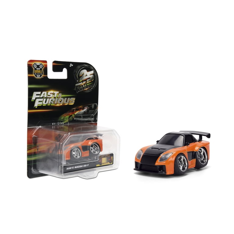 Jada Toys Fast & Furious 1:43 Small Blocks, Stylized Die-Cast