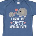 thumbnail image 4 of Inktastic Best Memaw Ever Grandchild Boys or Girls Baby Bodysuit, 4 of 5