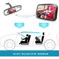 Shynerk Baby Car Mirror for Backseat, Safety Certified, Crash Tested