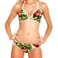 thumbnail image 2 of Fruit Detachable Sponge Bikini Set | Adjustable Strap One-Piece Swimsuits, Two-Pack, 2 of 6