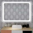 thumbnail image 3 of Vanity Art VA59R LED Bathroom Mirror with Touch Sensor - 28 x 47 x 1 in., 3 of 5