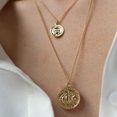 thumbnail image 5 of Ludlz Coin Necklace for Women Chain Layered Pendant Necklaces Trendy Necklace Jewelry, 5 of 5