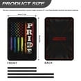 thumbnail image 3 of FUIALDOLG LGBT RV Door Window Shade, Pride Rainbow Flag Foldable Hook and Loop Fastener RV Blackout Window Cover, UV Rays Protection for Camper Trailer Door, Light-resistant Fabric, 3 of 7