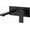 Black, variant on Bathtub Faucet, Wall Mount Single Handle Tub Filler Roman Tub Faucet, Rough-in Valve Included,Silver