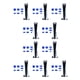 thumbnail image 1 of Methold 7 piezas de tapas de tapón de polvo para consola de juegos de repuesto para 5 azul Azul 10piezas, 1 of 6