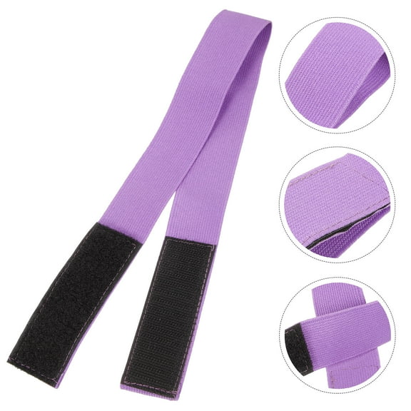 CIMAXIC Wigs Strap Wig Bands Purple Cloth 4Pcs