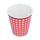thumbnail image 2 of Taza para beber Ticfox 260 ml melamina Red Grid, 2 of 14