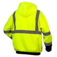 thumbnail image 2 of Pyramex RZH33 Type R Class 3 High-Vis Black Bottom Hooded Sweatshirt, 2 of 4
