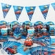 thumbnail image 5 of Decoraciones de cumpleaños de Disney Pixar Cars Vajilla Vasos de papel Platos Mantel Globos de Rayo Mcqueen Suministros de cumpleaños para niños, 5 of 5
