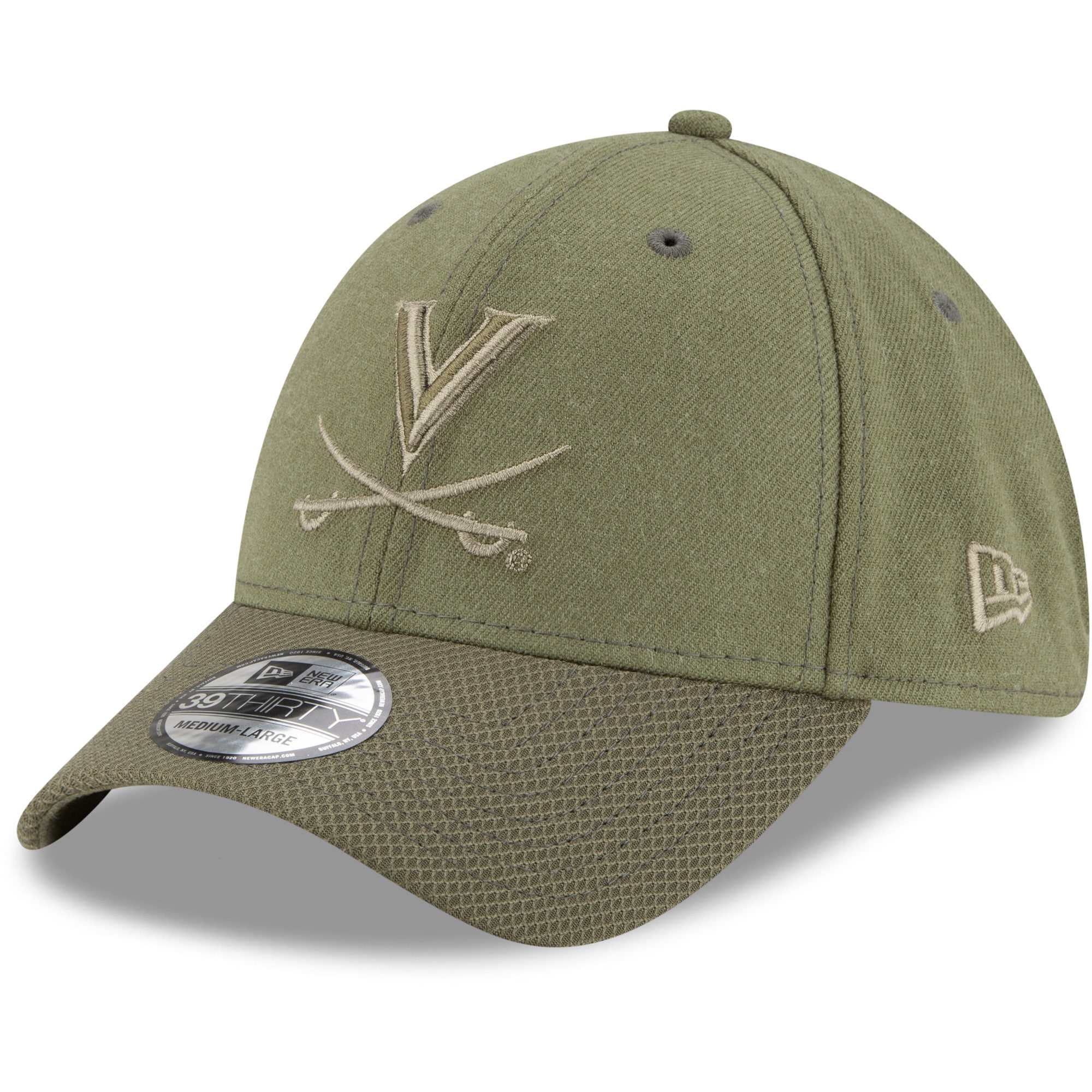 Men's New Era Olive Virginia Cavaliers 