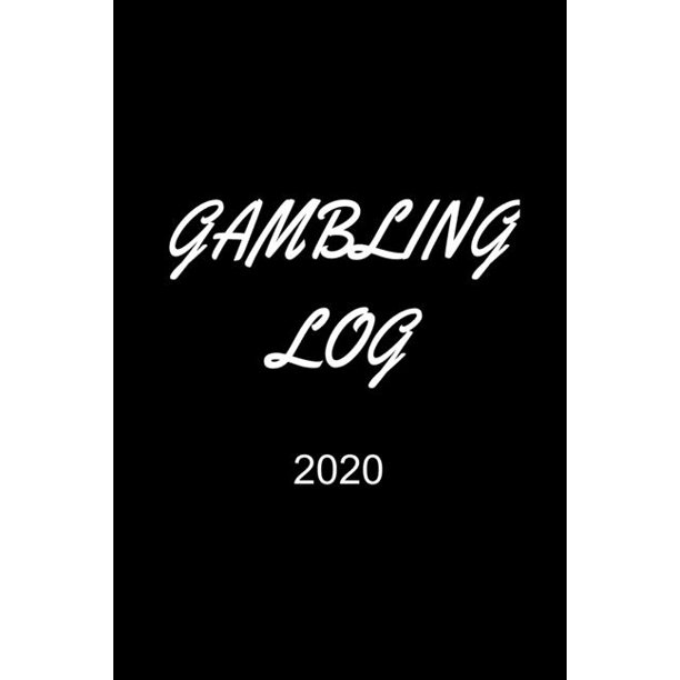 Gambling Log Book 6"X 9"100 page blank Log Book for recording