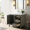 thumbnail image 4 of Vanity Art 36" Single Sink Bathroom Vanity Cabinet with Engineered Marble Countertop, 4 of 12