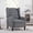 Grey + Fabric, variant on 27.16" Wide Manual Wing Chair Recliner