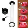 2Pcs Flexible Fuel Spout Replacement Spout & Parts Cap Kit for Rubbermaid Kolpin Gott Jerry Can Fuel Gas