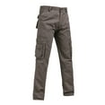 thumbnail image 2 of UVEASISHA Big and Tall Men's Cargo Pants Cotton Casual Multi Pockets Work Pants Outdoor Lightweight Hiking Pants Straight Leg Camping Trousers Back to College Sale,Dark Gray,XL, 2 of 6