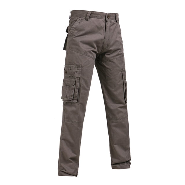 Pantalones largos para hombre, de algodón y lino, con cintura elástica, transpirables, cómodos y suaves, para playa, informales.