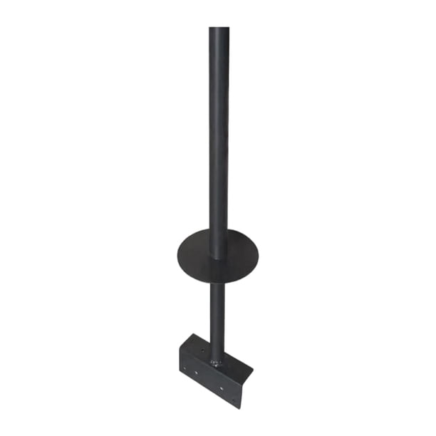 Soporte para bolsas de supermercado, estante para bolsas de compras, fácil instalación, multiusos, estable, de metal. Barra recta