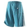 thumbnail image 3 of Aimik Sporty Shorts for Men Side Panel Design Elastic Waist Mens Running Shorts Summer Soft Gym Shorts for Workout or Training, 3 of 5