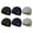 2*Light Gray+2*Navy Blue+2*Dark Gray, variant on Baby Beanie 3 Pack Warm Knit Winter Hat for Toddler Boys Girls 6-36 Months