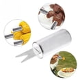 thumbnail image 4 of Stainless Steel Corn Cob Holders Skewers for BBQ Camping Picnics Parties Sweetcorn Fruit Food Grilling Accessories, 4 of 8