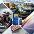 thumbnail image 7 of 2 Pcs 4.23oz Quick Effect Coating Agent for Car,Quickly Coat Car Wax,Car Scratch Wax Polish Sprays Waterless Wash,Oil Film Emulsion Glass Cleaner with Sponge and Cloth, 7 of 7