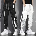 thumbnail image 2 of Hip Hop Pantalones Hombre Streetwear Cargo Jogger Pantalónpangjing, 2 of 4