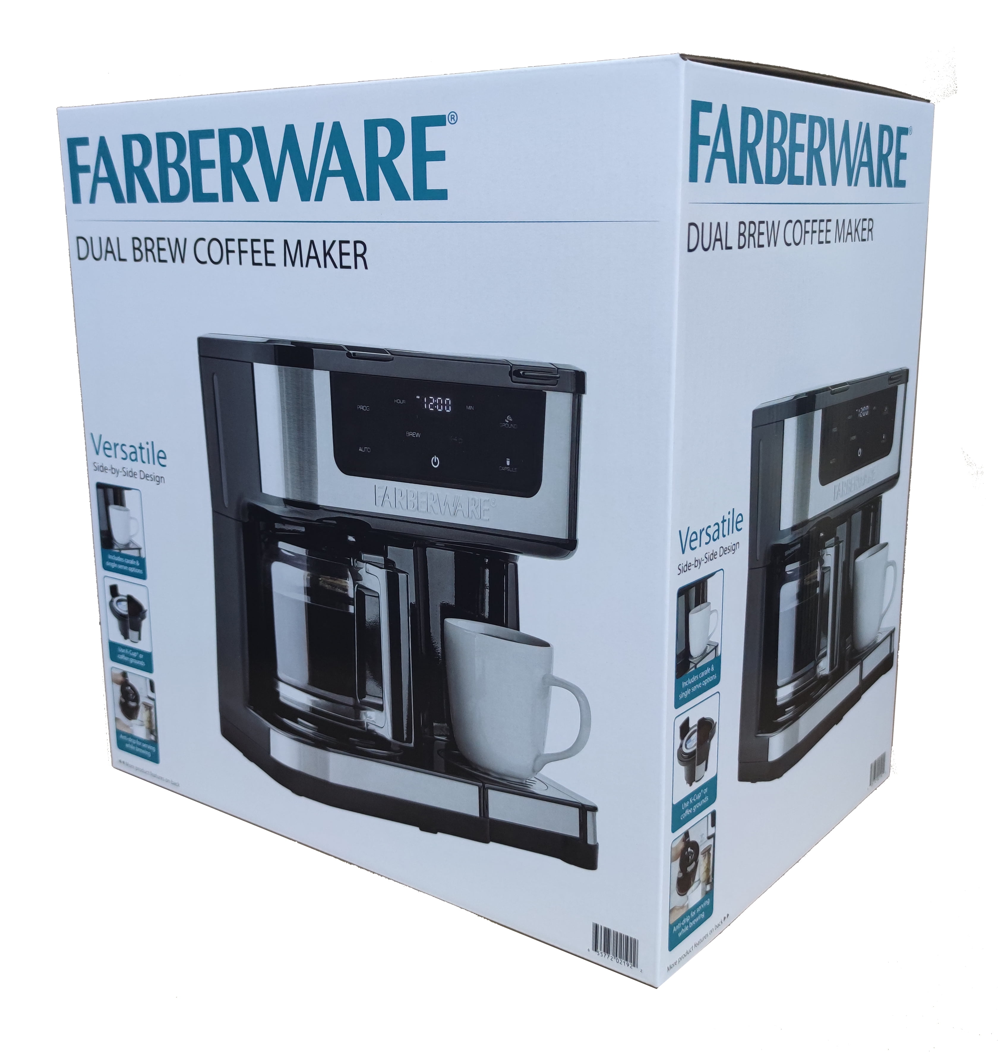 Farberware Touch Singe Serve Coffee Maker, Black
