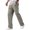 180#Gray, variant on Mens Corduroy Casual Pants Fashion Loose Fit Wide Leg Pants Straight Sweatpants Elastic Waist Drawstring