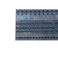 thumbnail image 5 of HR - 5x7 Rug Moroccan Pattern Anker Design Area Rugs Denim Blue Black Color, 5 of 11